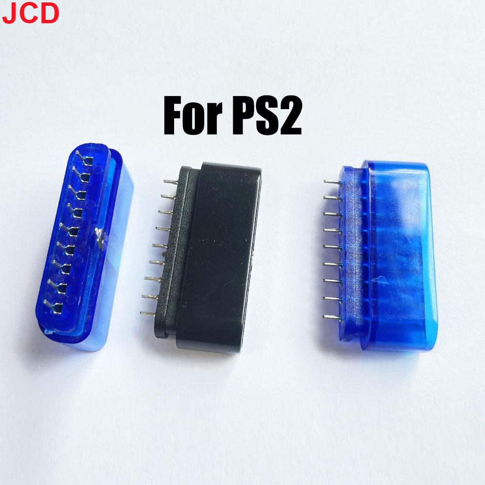 JCD 1pcs For PS2 Game Controller Interface Female head 9P Socket For PS2 Female Seat 180 Degree Forward Game Console Connection