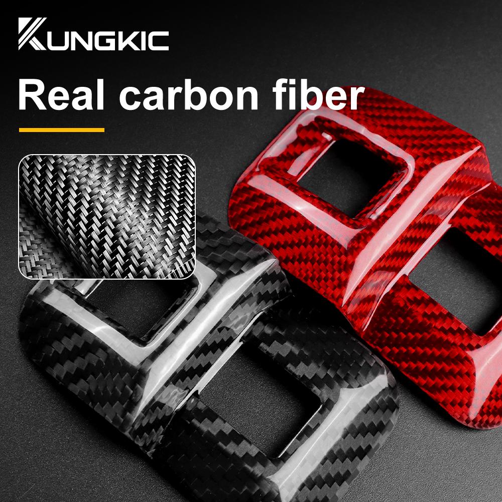 Real Hard Carbon Fiber For Subaru BRZ Toyota GR86 2025 2025 2025 2025 Air Conditioner Button Sticker Trunk Switch Interior Trim