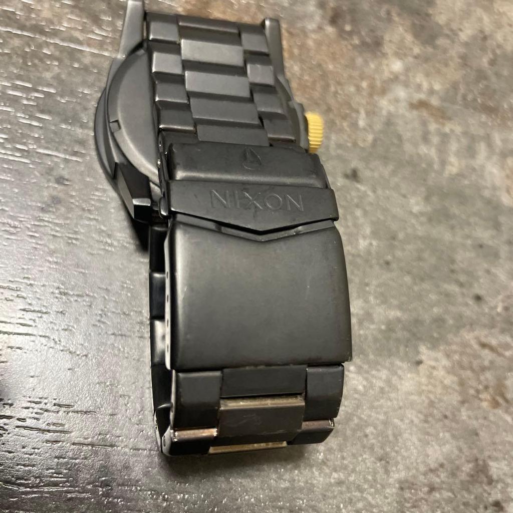 Used NIXON Black The Private SS Watch