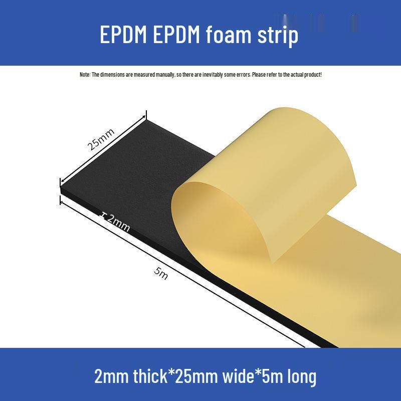 Self-adhesive EPDM Foam Sealing Strip for Cabinets and Electrical Boxes
