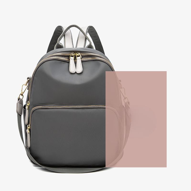 

Многофункциональный рюкзак из ткани Оксфорд для женщин, универсальная корейская повседневная сумка через плечо, большой вместимости, дорожный рюкзак, новый стиль