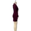 Abito Blazer da Donna Autunnale Monocolore Sexy Scollo a V Profondo Vita Pieghettata Slim