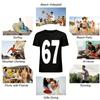 Solid Color Casual Crew Neck Short Sleeve T-Shirt Basic Top Pure Cotton T-shirt