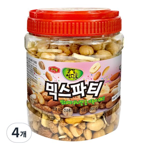 Mugerbone Mix Party, 800g, 4 Pieces, Korean Nuts
