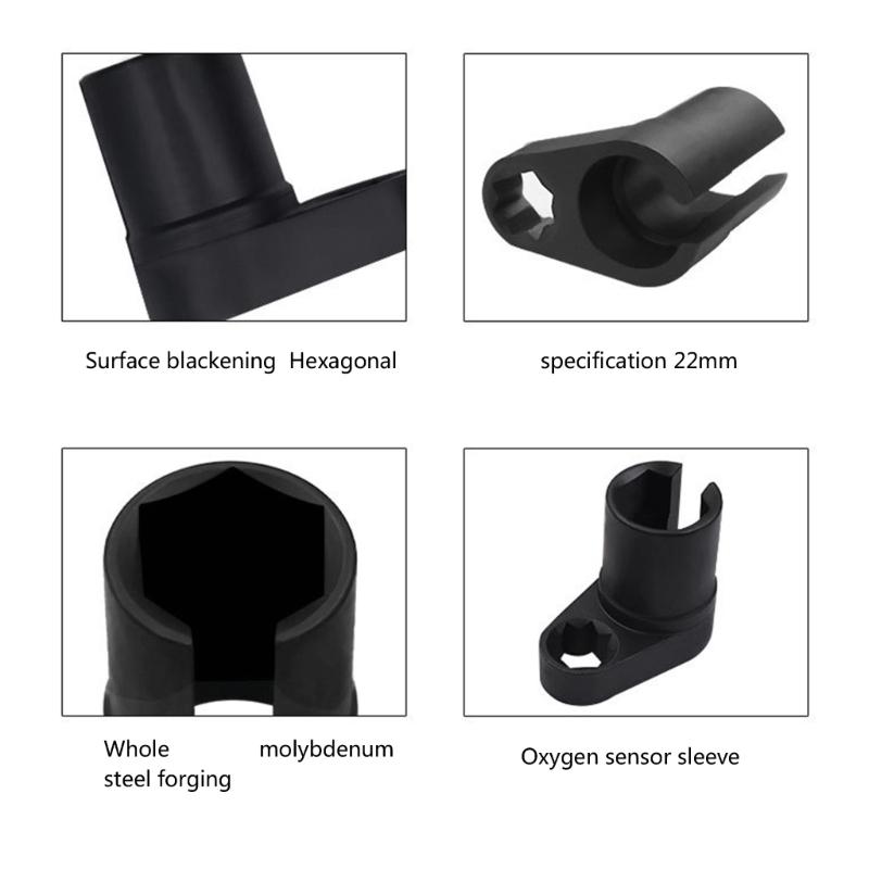5Pcs Automotive Oxygen Sensors Removers Oxygen Sensors Socket Removal Tool Socket for Removing Install Oxygen Sensors