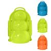Plastic Snowman Mold for Outdoor and Indoor Use Durable Lightweight Snow Sculpture Mold with Handle for Easy Carrying and Storage