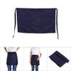 Short Apron, Front Apron, Sommelier Apron, Water-Repellent, Large Capacity, with Pockets, Short Length, Solid Color, Professional Use, Unisex, for Hai