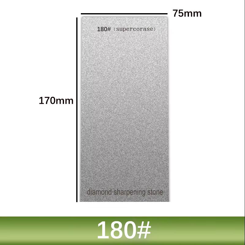 1000 Diamond Plate Hard Large Sharpening Stone Professional Knife Sharpener Whetstone Edge Blade Sharp Apex Sheet Ruby Spyderco