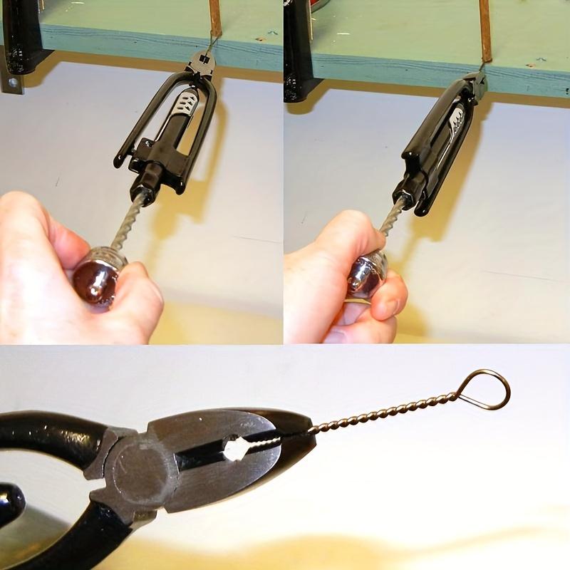 The 15.24 Cm/22.86 Cm Wire Twisting Pliers, High-carbon Steel Twist Wire Tool with Polished Jaws for Grin Twisting and Cuting Stainless Steel