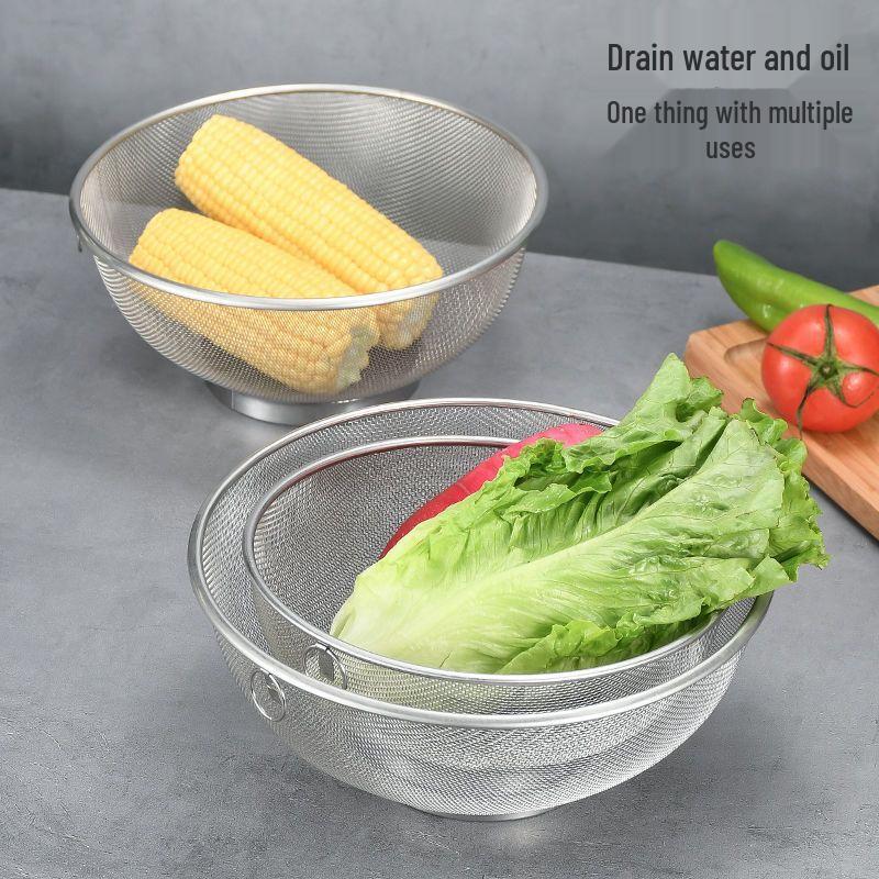 Stainless Steel Fine Mesh Strainer Basket