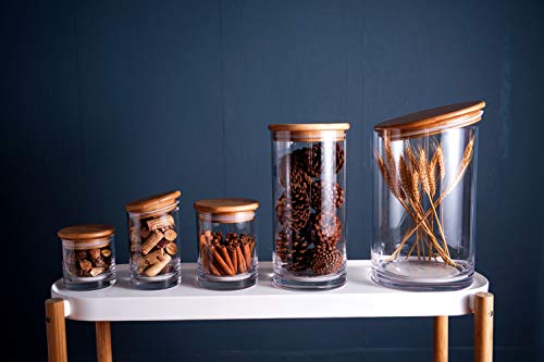 FOYER Unbreakable Vase, Stylish Polycarbonate, 25cm Tall, 10cm Wide, Small, Product Number 2300033