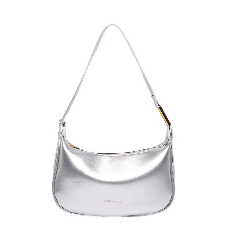 New Messenger Bag Women's New Retro Dumpling Bag Commuter Fashion Underarm Bag Simple Casual Shoulder Bag