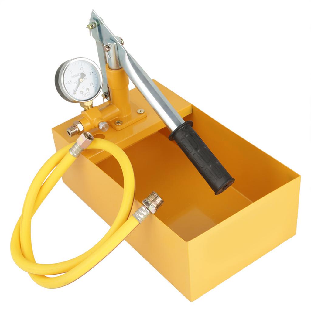 2.5Mpa 25KG Manuelle Hydraulische Wasserdruckprüfpumpe Rohrleitungstester Werkzeug