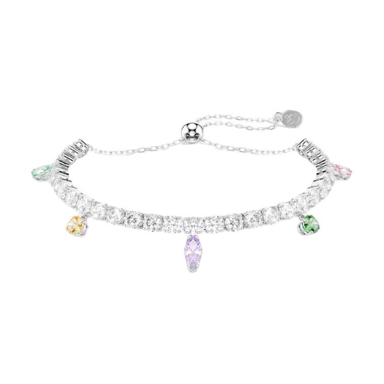 Swarovski Ariana Grande  Mixed Cut Cubic Zirconia Bracelet Women bracelet White 5742463 Box (Random Color)