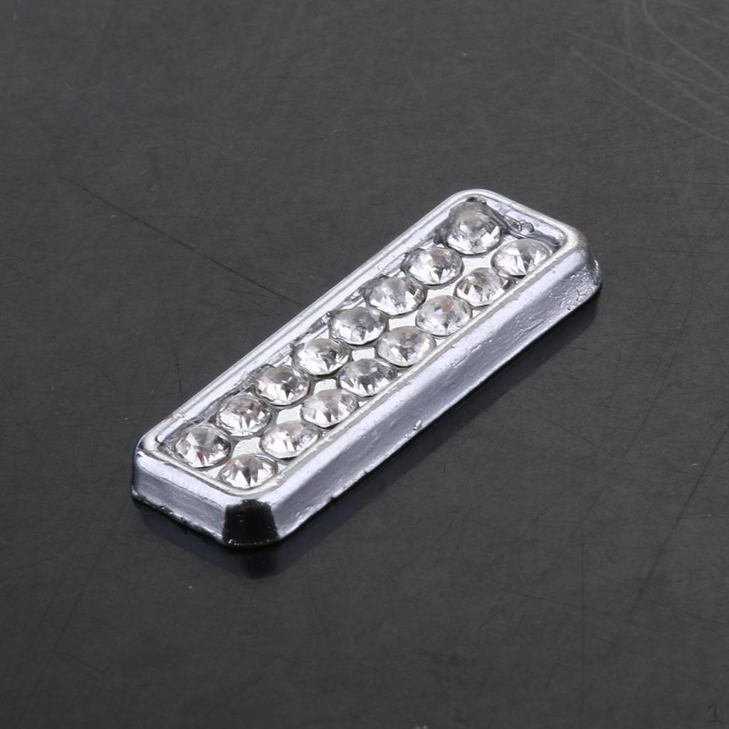 35mm Diamante Rhinestone Craft Stickers Numbers & - I