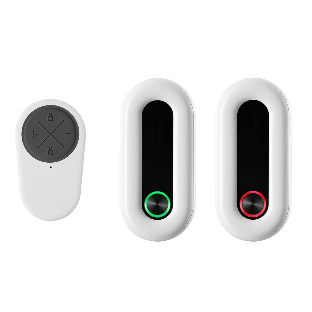 2 Pack Door Window Alarm Entry Alarm Dual Mode Alert System Smart Low Battery Alert Adjustable Alarm Volume One Touch