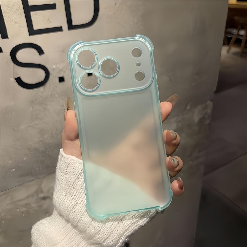 Translucent Shockproof Silicone Phone Case for iPhone 17 ProMax Pro Air 16 Plus 16e 15 14 13 Mini 12 11 XS Max XR X/XS 7Plus/8Plus 7/8 Cover