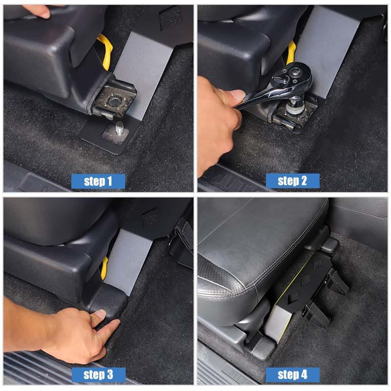 Car Front Seat Fire Extinguisher Bracket Rack Support For Mitsubishi PAJERO 2007-2021 Interior Accessories,Right Side