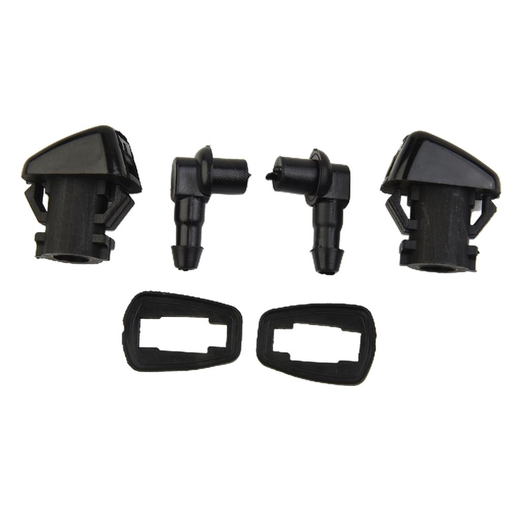 2Sets Car Front Windshield Wiper Washer Jet Nozzle For Ford Fiesta 2011- 2015 Spray Washer Nozzles BT4Z17603A