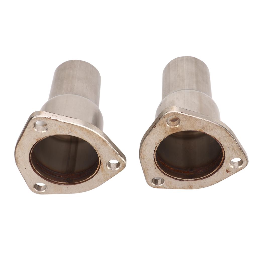 3 Bolt Exhaust Header Collector Flange Reducer Kit 2 12 To 2in Diameter for Automotive