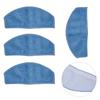 Strong Water Absorption and Decontamination 5PCS Cleaning Mop Cloths Replacement For Laresar Evol 3 Robot Vacuum Cleaner