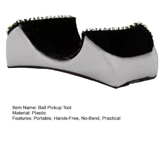 Tennisbolluppsamlare för racket Händer fri Ingen böjning Bollhämtare Bärbar tennisbollsamlare för seniorer Tränare Spelare