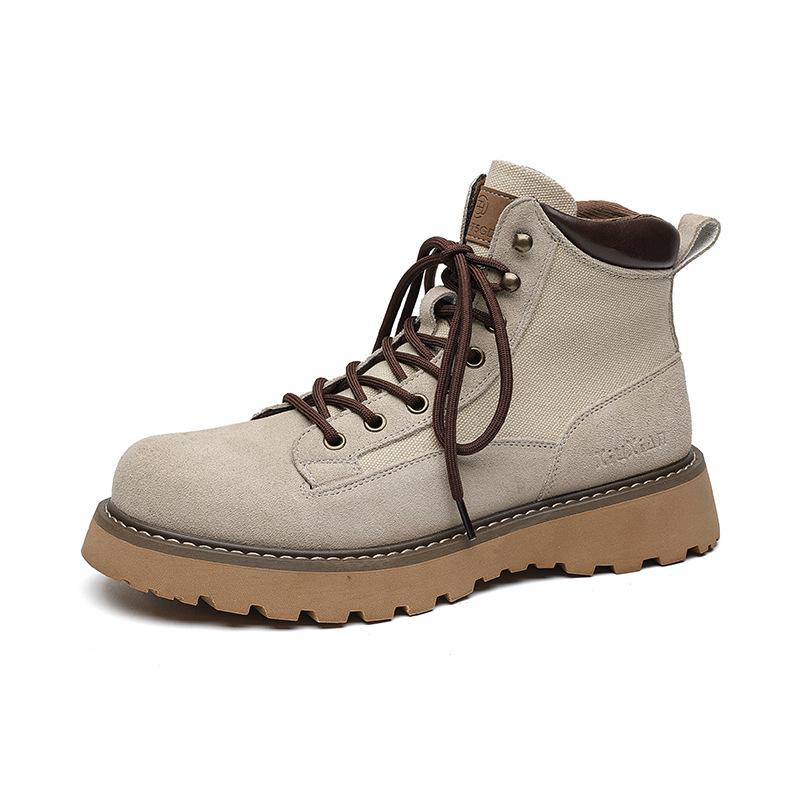 Martin boots men's leather men's shoes new anti-velvet leather casual versatile autumn and winter leather tooling Martin boots 8236-R