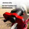 Portable Aluminum Anti-theft Handlebar Throttle Lock for Electric Vehicles, Motorcycles, Bicycles, Scooters
