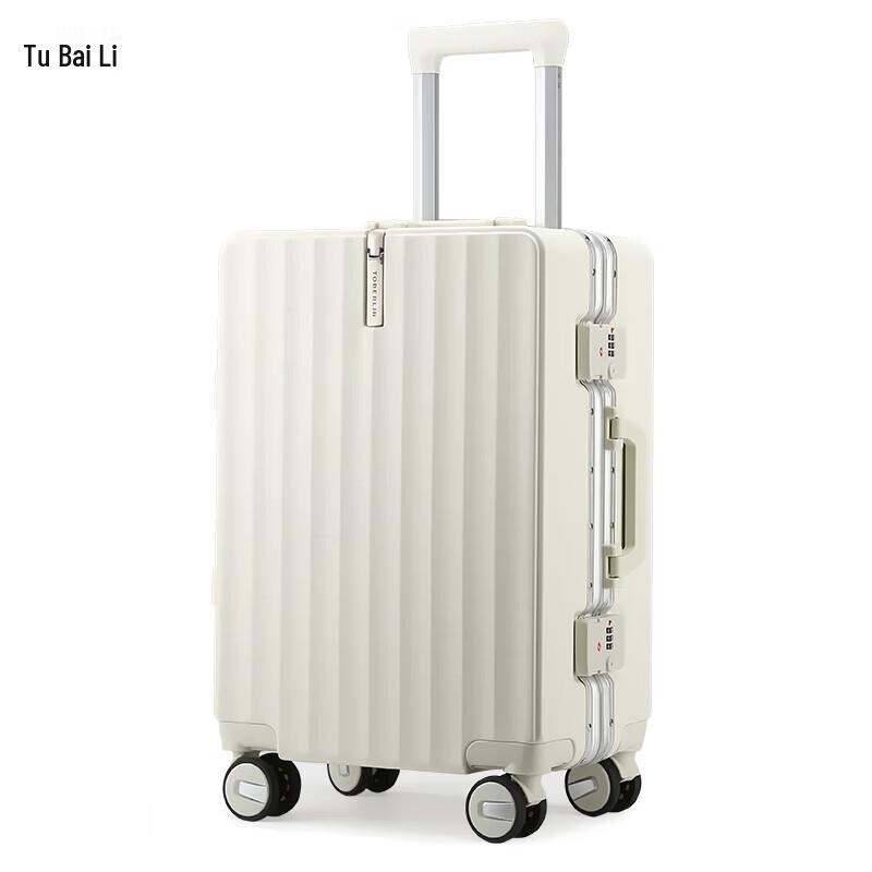 Tuboli PC Hardside Spinner Luggage with Aluminum Frame