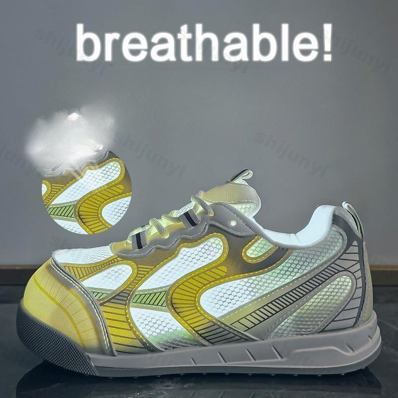 Fashion Women Casual Sports Shoes 2025 New Comfortable Non Slip Outdoor Running Shoes Breathable Mesh Summer Comfortable Female Sneakers