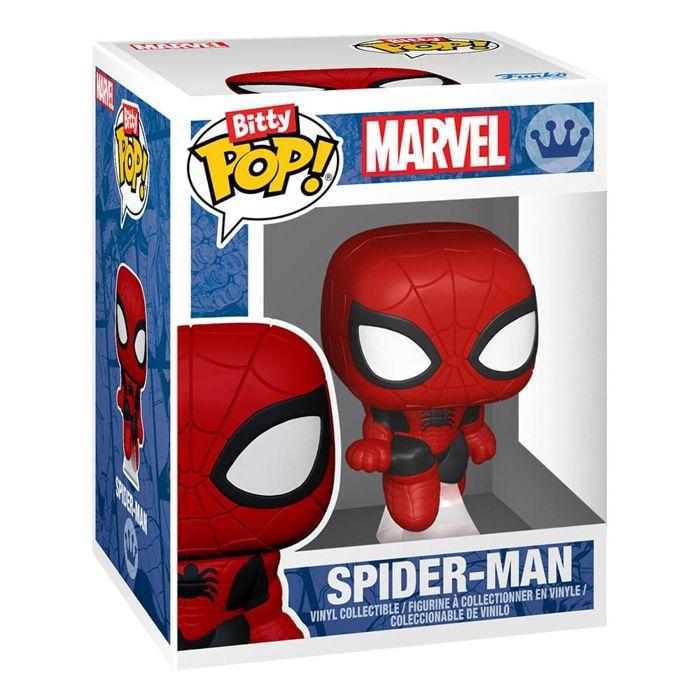 Figurine - FUNKO - Bitty POP! Spider-Man Series 1 - Pack de 4 - 2 cm - Mixte - 3 ans et plus