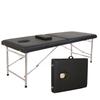 Portable Double Beam Foldable Massage & Physiotherapy Bed for Home Use