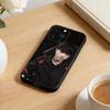 C-Keria Handyhülle Für iPhone 17 16 15 14 13 12 Max Plus Silikon Schwarze Hülle
