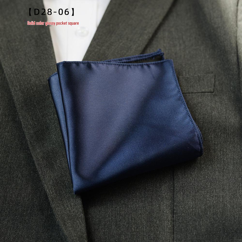 Retro Square Handkerchief: Men's Formal Scarf & Pocket Square Accessory