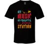 My Music My Character Rock And Roll Station Musical Gift T Shirt Mens Kids Womens Boys Girls Children