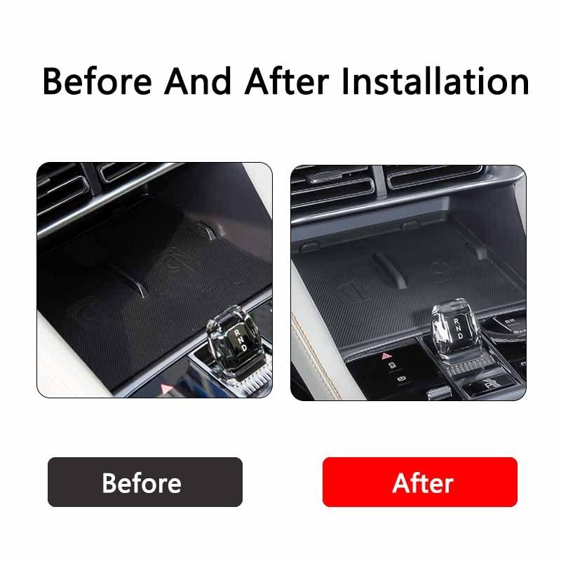 For BYD Seal U Song Plus Sealion 6 DM-i EV -2024 Anti Slip Silicone Wireless Charging Pad  Interior Protector Accessories