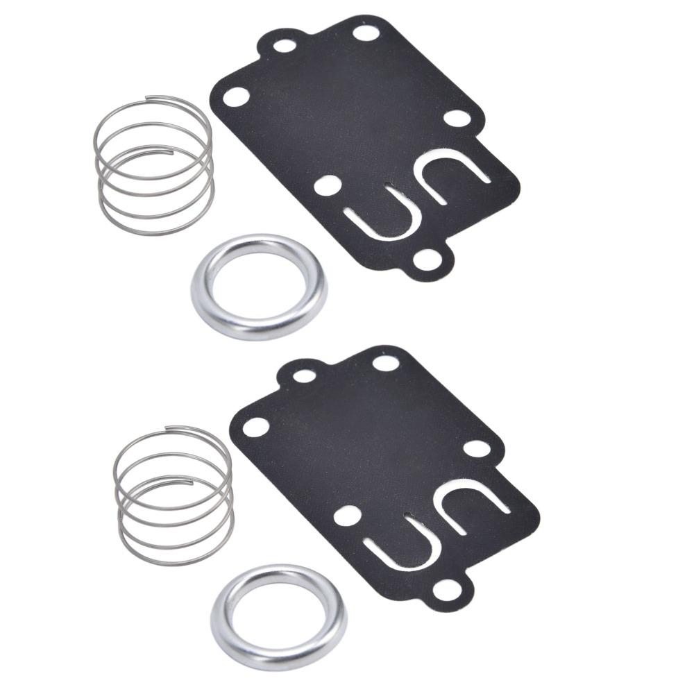 6SET Compact Diaphragm Gasket Kit Black Spring Cap Engine Repair Tools for 5021K 2HP 5HP Engines