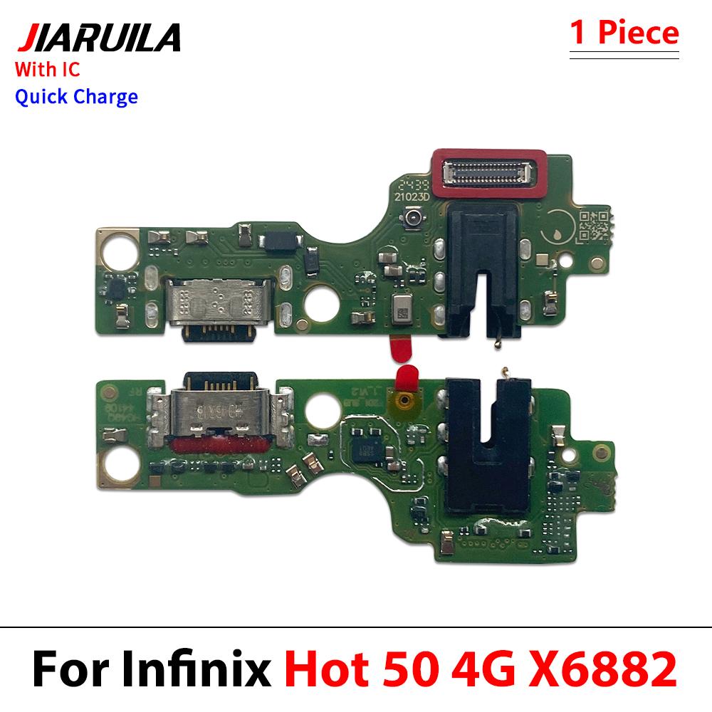 Для Infinix Hot 61i 1G X6711 Hot 11 1G Smart 11 X6711 Note 11X 1G Док-станция USB-зарядное устройство Порт-разъем Шлейф зарядки