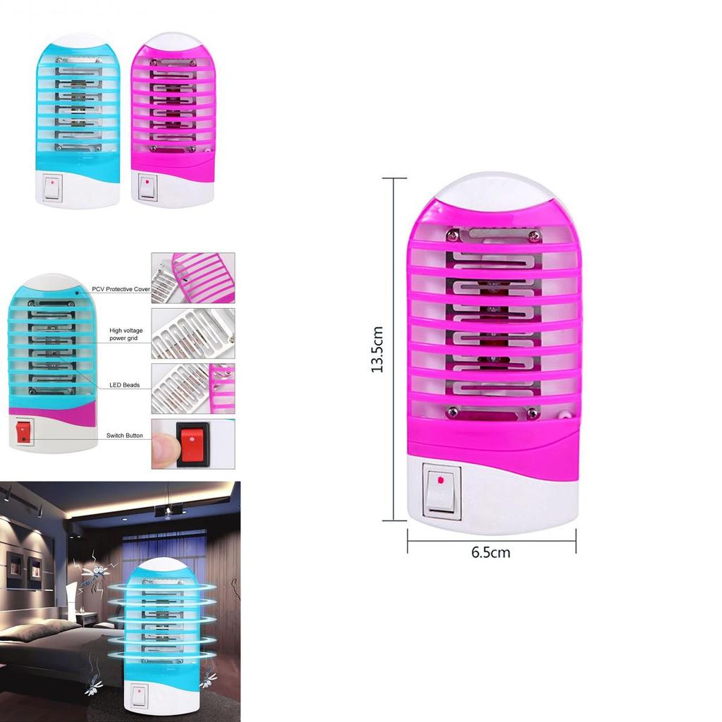 Elegant Mini Night Light Insect Repellent Mosquito Killer Lamp For Home Bedrooms