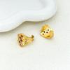 Retro Light Luxury Design Irregular Earrings Stud Earrings