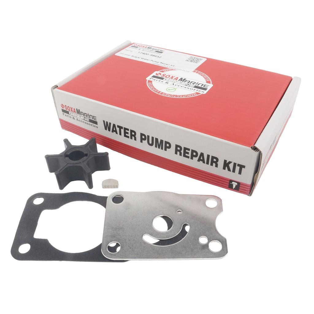 Water Pump Impeller Repair Kit Compatible with Suzuki 4HP 5HP DT4 DT5 2-Stroke Outboard Motors 17400-98650 17400-98651 18-3260