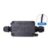 Outdoor Black Mini Waterproof Junction Box with Terminals