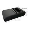 Universal Height Increasing Pad PU Leather Armrest Cushion Pads Car Armrest Cover Cushion Interior Replacement Parts For Vehicle