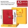 A5 Custom Strap Diary Notebook with Logo in Gift Box