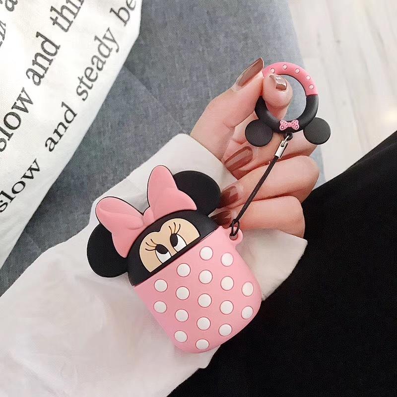 Japan and Korea Cute Cartoon Winnie AirPods Pro Protective Case 1/2 Bluetooth Wireless Headset Case 3rd Generation Soft Silicone