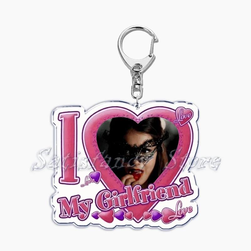 Populaire The Vampire Diaries Ik Hou Van Mijn Vriend Vriendin Sleutelhanger Sleutelring Damon Elena Stefan Sleutelhangers voor Fans Cadeaus black