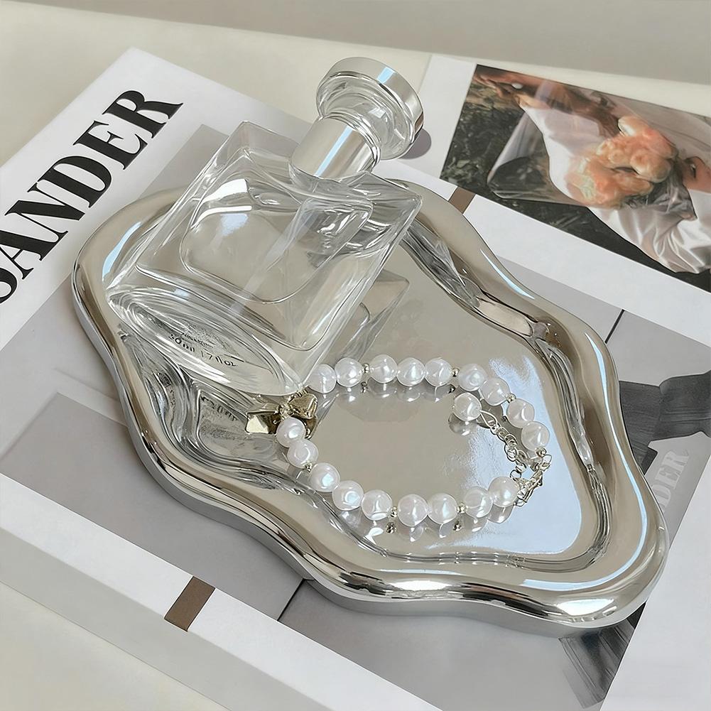 Cloud-Shaped Jewelry Tray Decorative Plate for Earrings, Bracelets & Necklaces,Ideal Home Décor Gift for Men and Women