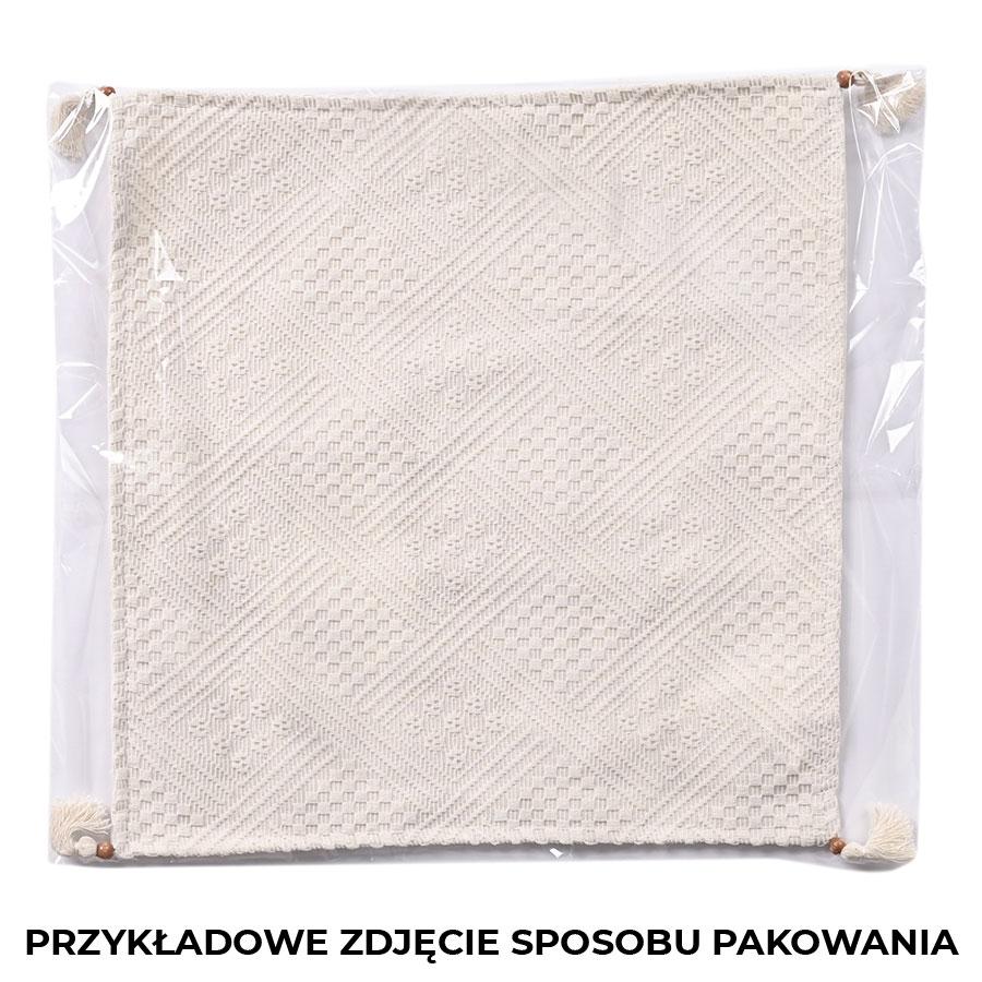 Boho Poszewka Kremowa W Stylu Boho Z Frędzlami 40X40 Cm