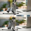 Aluminum Foldable Tablet Stand with Ergonomic Design for Posture Phone Desktop Stand for and Adjustable Height and Portable Stability, Non-Slip,