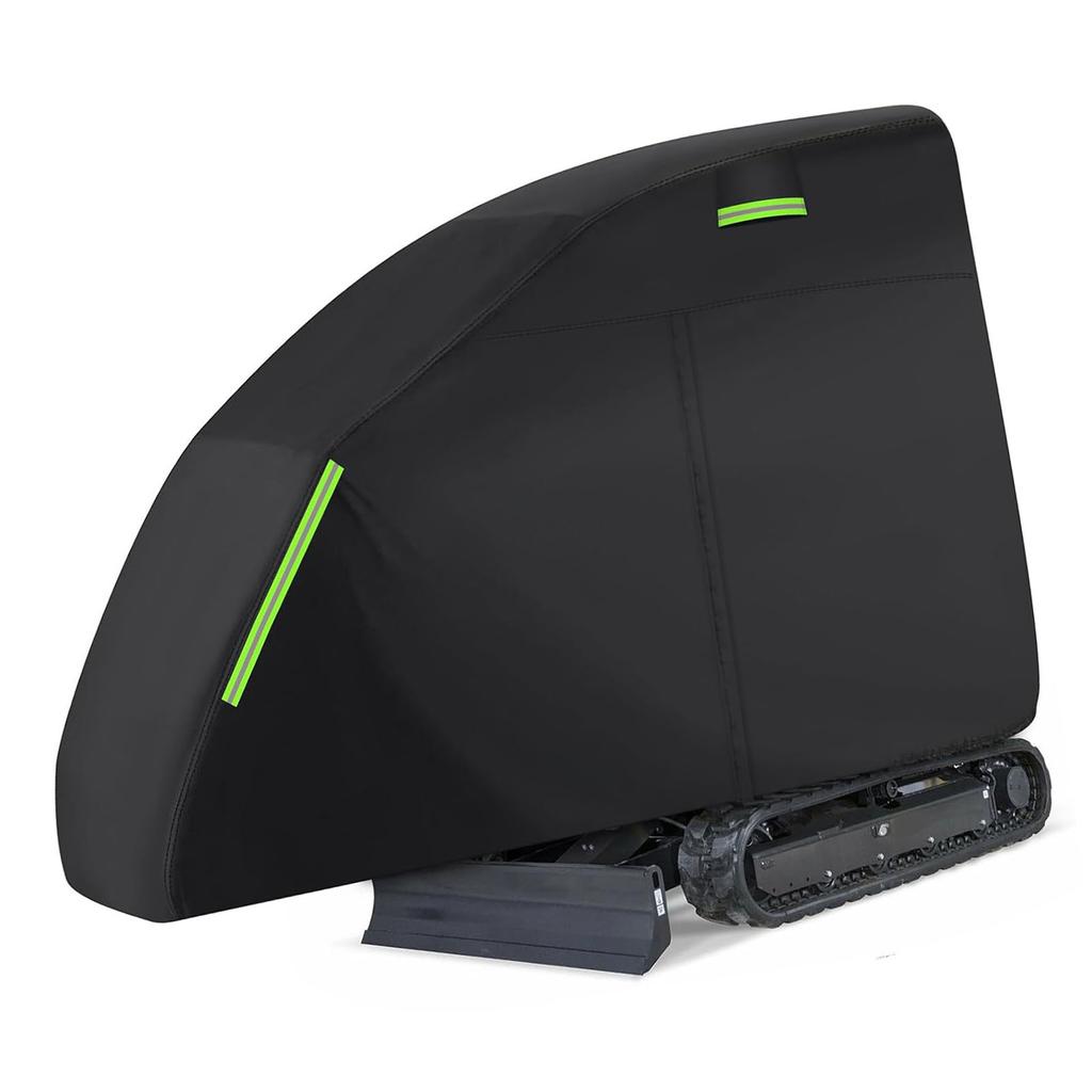 Copertura Mini Escavatore Adatta per Bobcat E20 1760 3530lbs Impermeabile Tessuto Oxford 210D Accessori Esterni con Cerniera Nero